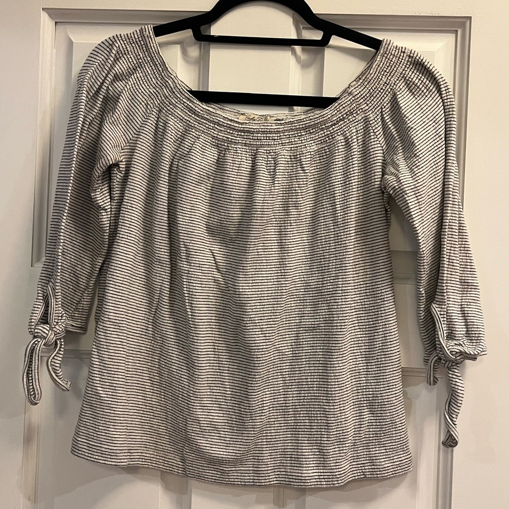 Lucky Brand Quarter Sleeve Blouse